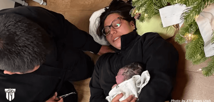 Mother Gave Birth to a Baby Boy Under the Hospital’s Christmas Tree