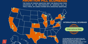 New Map Shows Where "Scumbag" Men are Forcing Women to Take Abortion Pills