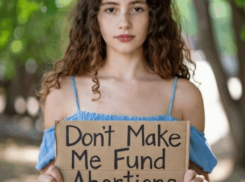 No Compromise on Abortion Funding, Don't Fund Killing Babies With Our Tax Dollars