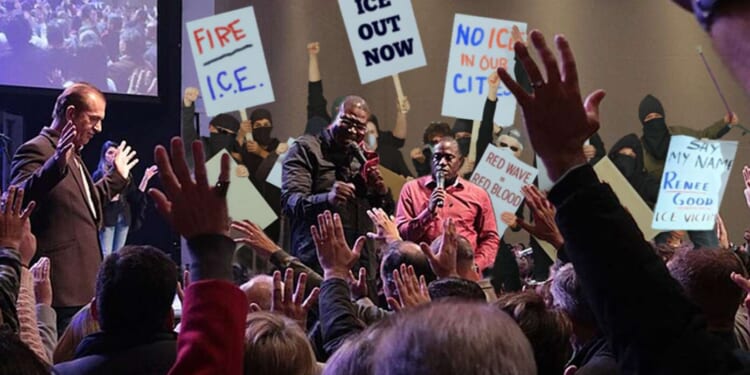 Image for article: Pentecostal Church Doesn't Notice Riot Is Occurring