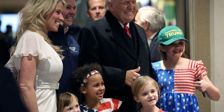 President Trump Talks the Economy at the Horizon Events Center in Iowa