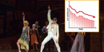 Image for article: Quality Of Musicals Craters As Number Of Gay Americans Decreases