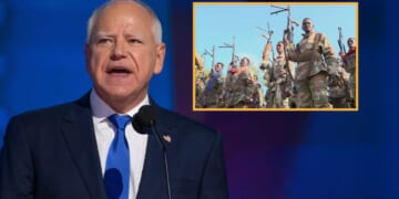 Image for article: Tim Walz Calls In Somali Military To Fight Against ICE