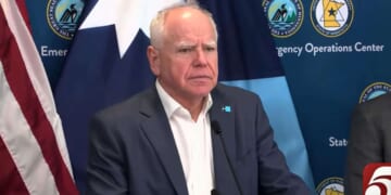 Image for article: Tim Walz Says He Will Do Anything To Keep Minnesota Residents Safe Except Cooperate With Federal Law Enforcement