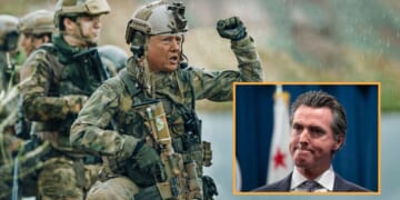 Image for article: Trump Leads Seal Team To Capture Rogue Dictator Gavin Newsom