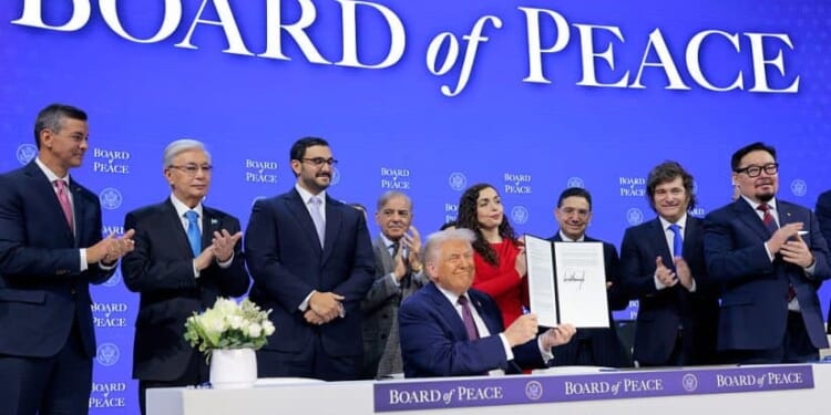 Trump Unveils 'Board of Peace' at World Economic Forum in Davos [WATCH]
