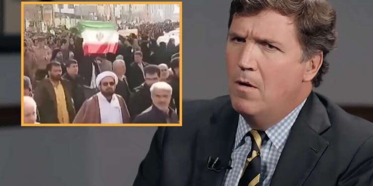 Image for article: Tucker Carlson Dumbfounded Why Iranians Protesting Most Amazing Government On Planet