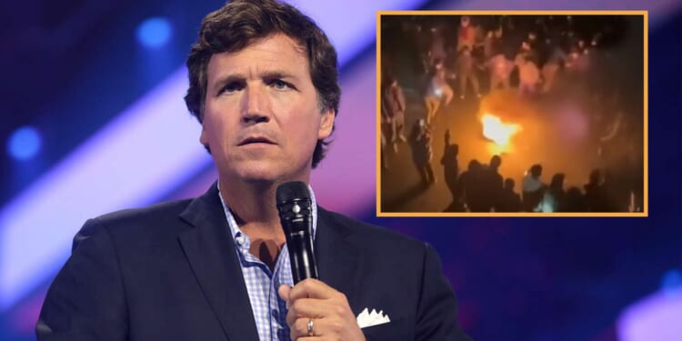 Image for article: Tucker Carlson Heads To Iran To Put Down Protests