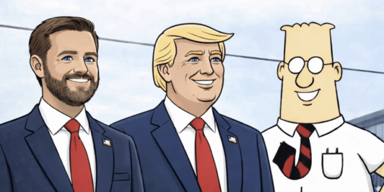 White House, President Trump Pay Tribute to Dilbert Creator