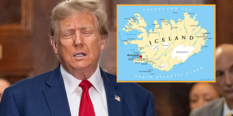 Image for article: Whoops: Trump Reveals He's Actually Been Thinking Of Iceland This Whole Time