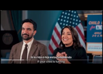 Mamdani, Ocasio-Cortez Advertise Free Child Care for Illegals