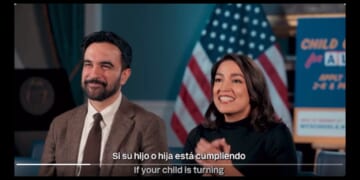 Mamdani, Ocasio-Cortez Advertise Free Child Care for Illegals