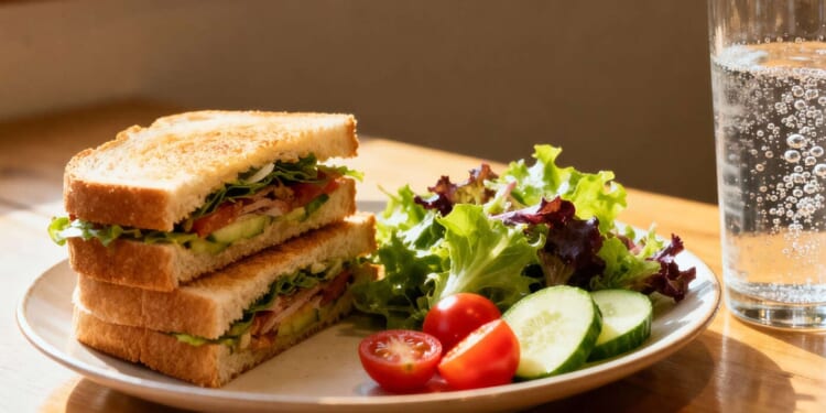 Image for article: Sandwich Ruined After Not Being Cut In Triangles