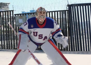 Image for article: Trump Hires Team USA Goalie To Guard Southern Border