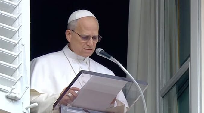 Pope Leo XIV urges diplomacy amid Iran tensions