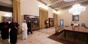 Pope Leo moves into papal residence eschewed by Pope Francis