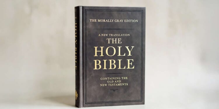 Image for article: Bible Receives Modern Update With 'Morally Gray Edition'