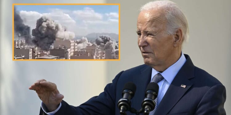 Image for article: Biden Asks Why Trump Didn't Just Bomb Ayatollah In the Leg