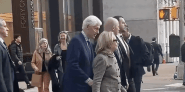 CLINTONS COLLIDE! X Users Joke Bill Trying to 'Get Rid of Hillary' After Clip Goes Viral [WATCH]