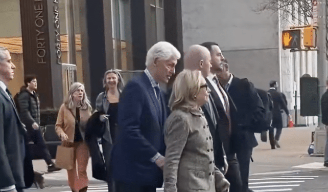 CLINTONS COLLIDE! X Users Joke Bill Trying to 'Get Rid of Hillary' After Clip Goes Viral [WATCH]
