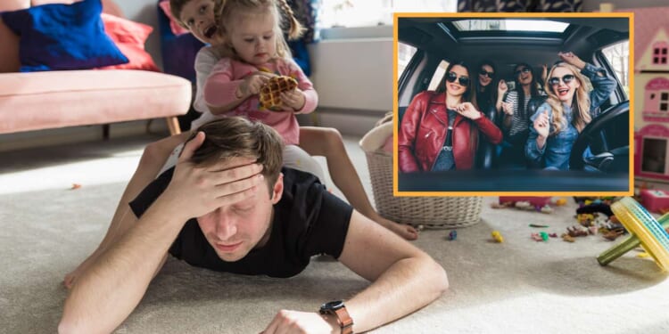 Image for article: Cruel, Heartless Wife Goes On Fun Girls’ Weekend Leaving Poor Husband All Alone And Lonely And Helpless