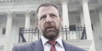 Image for article: DHS Nominee Markwayne Mullin Surges In Popularity After Vowing To Deport Liberal White Ladies