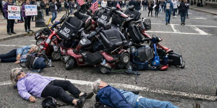 Image for article: Dozens Of Injuries Reported At ‘No Kings’ Rally After Multi-Scooter Pileup