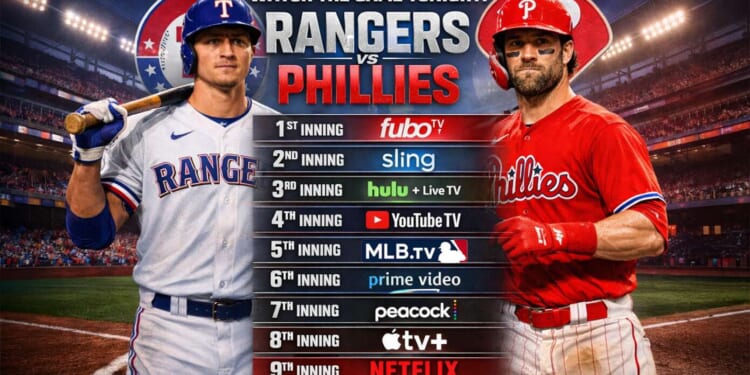 Image for article: Every Inning Of Baseball Game Aired On Different Streaming Service