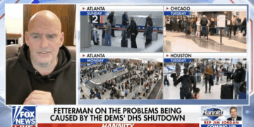 Fetterman Blasts Dems For Airport Chaos, 'It's Fundamentally Wrong — Reopen DHS!' [WATCH]
