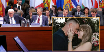 Image for article: Global Leaders Warn That If WW3 Doesn't End Soon, It Could Disrupt Taylor Swift's Wedding