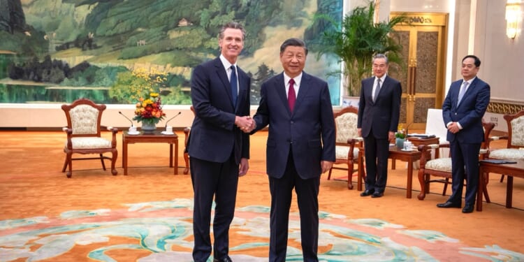 Has Newsom Teamed Up With Xi & CCP to Destroy California?
