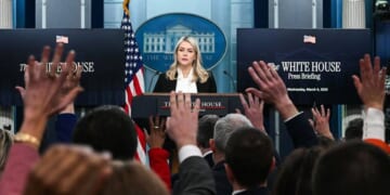 Karoline Leavitt Holds White House Press Briefing — Iran, SAVE Act, and More