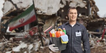 Image for article: Kevin The Janitor Now Most Senior Military Official Left In Iran