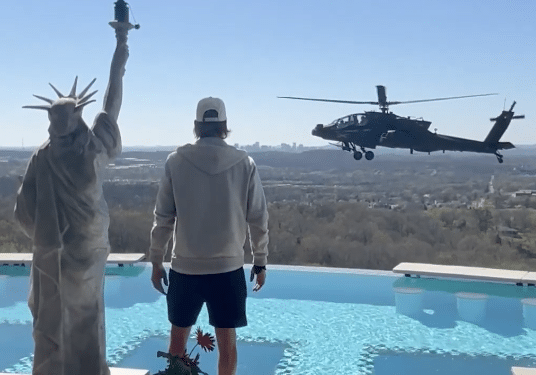 Kid Rock posts helicopter video from Tennessee estate, rips Gavin Newsom in latest feud