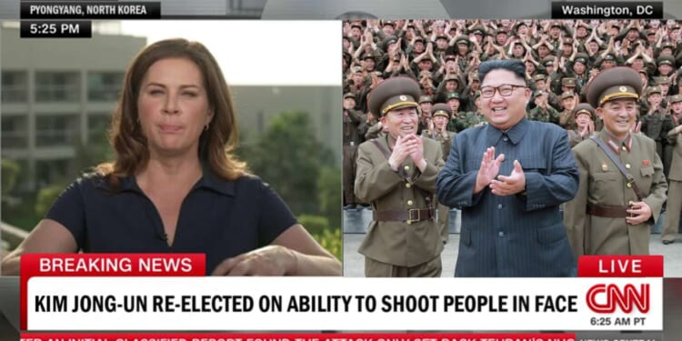 Image for article: Kim Jong-Un Wins Over Populace With His Charisma, Experience, And Ability To Shoot You In The Face If You Don't Vote For Him