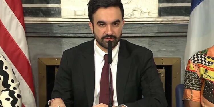 Image for article: Mamdani Condemns New Yorkers For Making Muslims Throw Bombs At Them