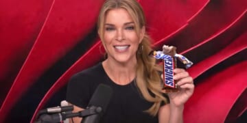 Image for article: Megyn Kelly Goes Back To Normal After Eating A Snickers