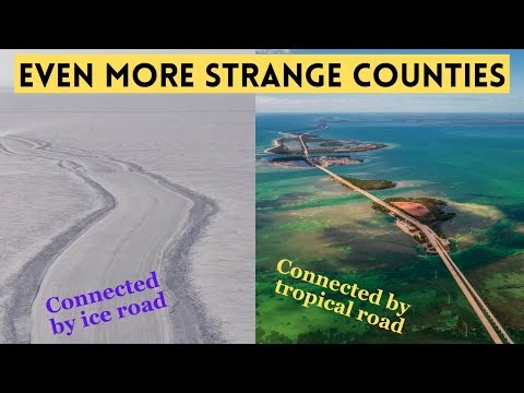 More interesting facts about U.S. counties