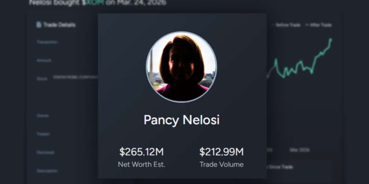 Image for article: Mysterious Investor 'Pancy_Nelosi' Makes Millions On Oil Trade Minutes Before Trump’s Iran Announcement