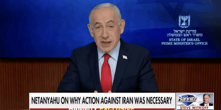 Netanyahu Discusses Operation Epic Fury With Sean Hannity [WATCH]