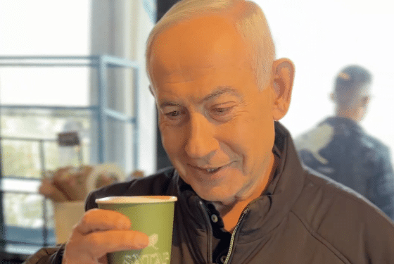 Netanyahu Trolls Internet Rumors In Viral Coffee Shop Video [WATCH]