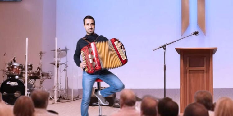 Image for article: Oh No: Why Did The Worship Leader Bring An Accordion Onto The Stage?