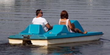 Image for article: Paddleboat Ride Enjoyable For Seven Seconds