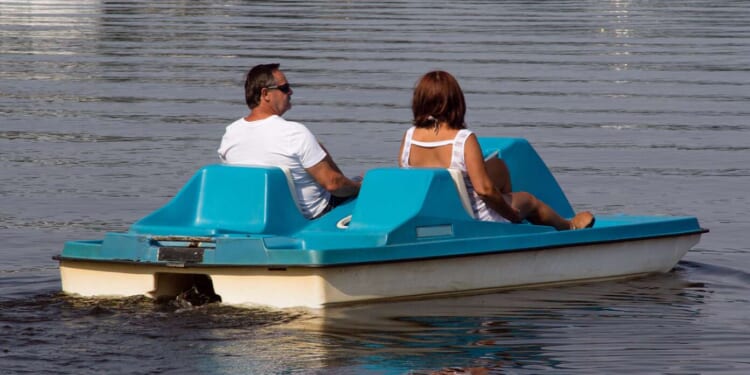 Image for article: Paddleboat Ride Enjoyable For Seven Seconds