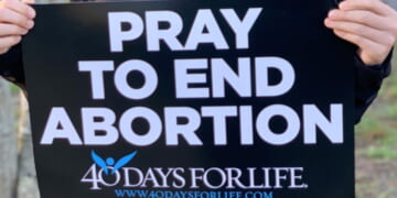 Pray for Babies. Pray to End Abortions