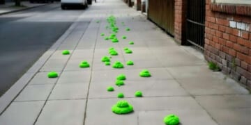 Image for article: San Francisco Celebrates St. Patrick’s Day By Adding Green Dye To Sidewalk Poop