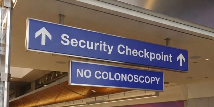 Image for article: TSA Reduces Delays By Eliminating Colonoscopy Portion Of Search