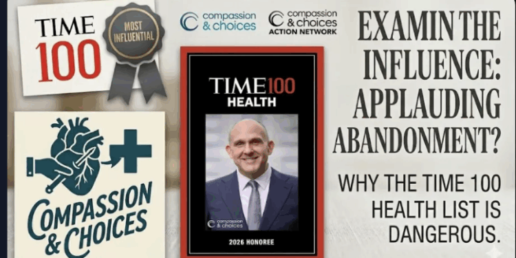 Time Magazine Honors CEO of Euthanasia Group