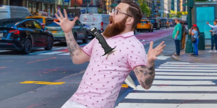 Image for article: Tragedy: Liberal Gets Stabbed Before Finishing Telling People How Peaceful Islam Is