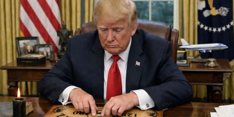 Image for article: Trump Begins Negotiating With Iranian Leadership Via Ouija Board
